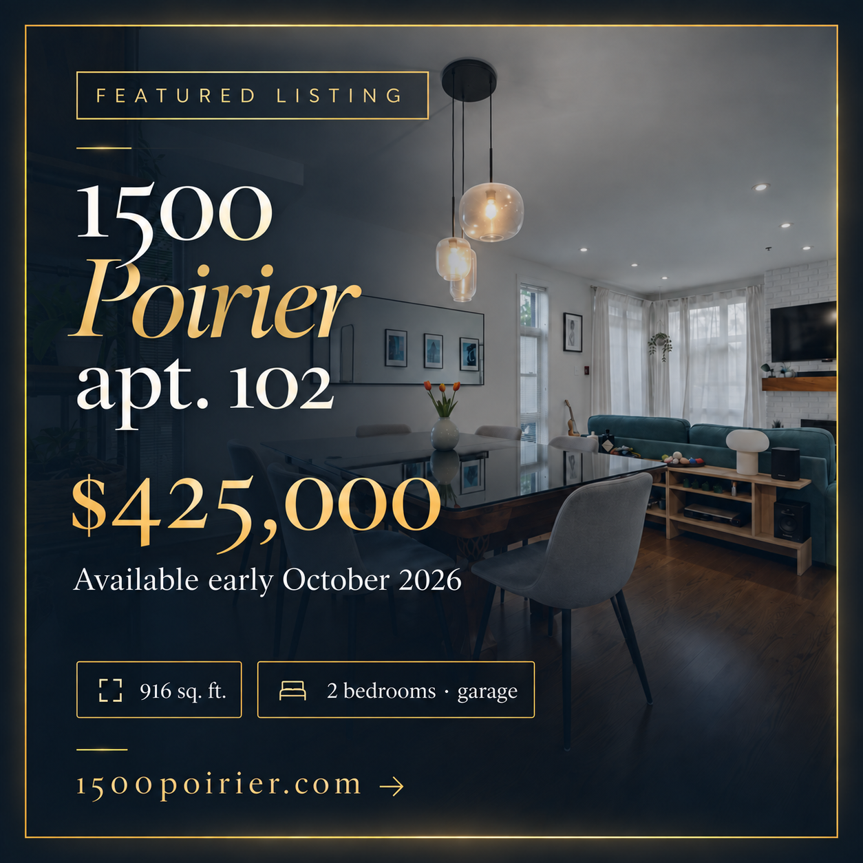 1500 Poirier Street — Featured listing