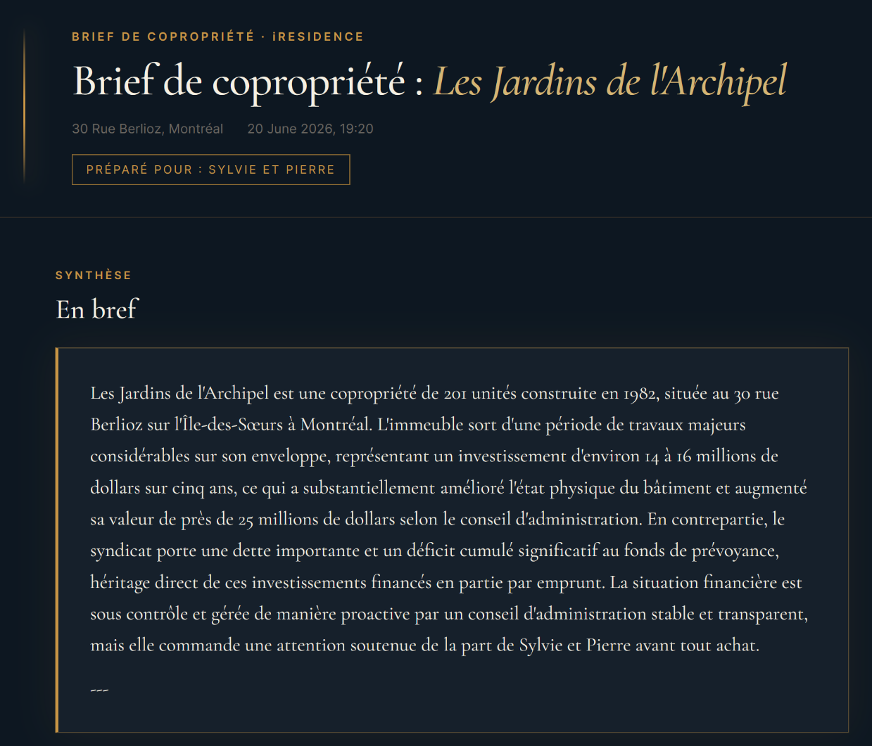 Couverture du brief acheteur : Les Jardins de l'Archipel